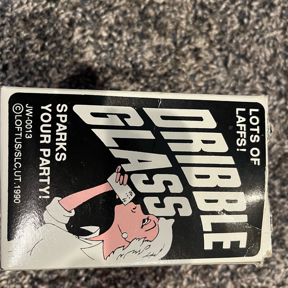 Vintage Dribble Glass Prank Toy